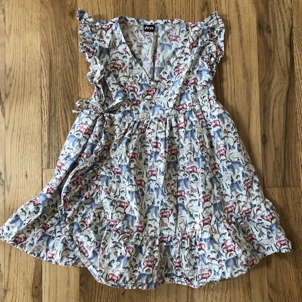Tea Collection Woodland Wrap Dress
